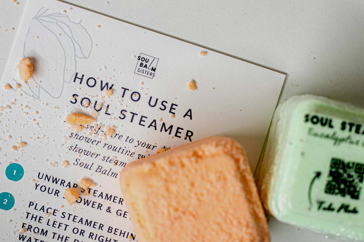 Aromatherapy Shower Steamers |  Luxury Home SPA Experience | Soul Balm Sisters
